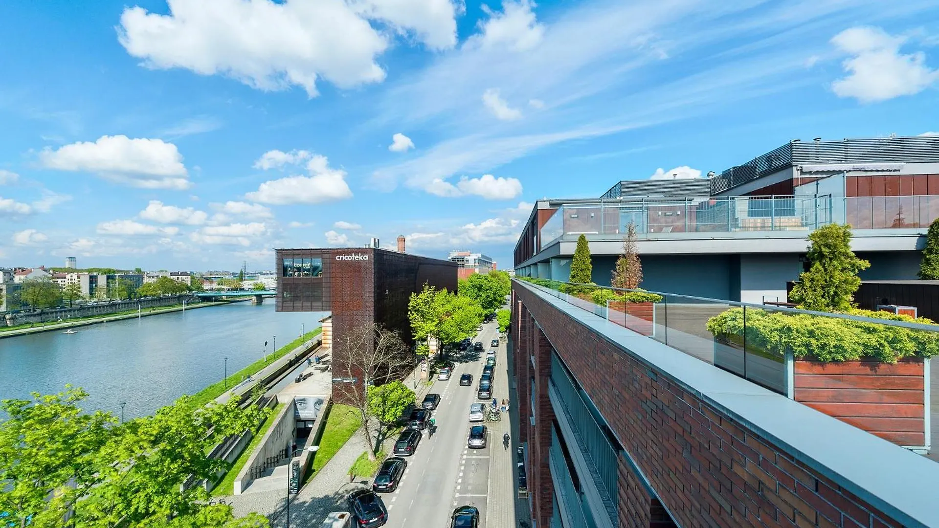 Daire Wisla Riverside Apartamenty Krakow